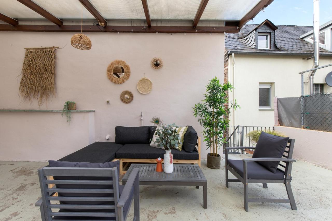 Haus Blaue Traube Mit Moselblick Apartment Ediger-Eller Exterior photo